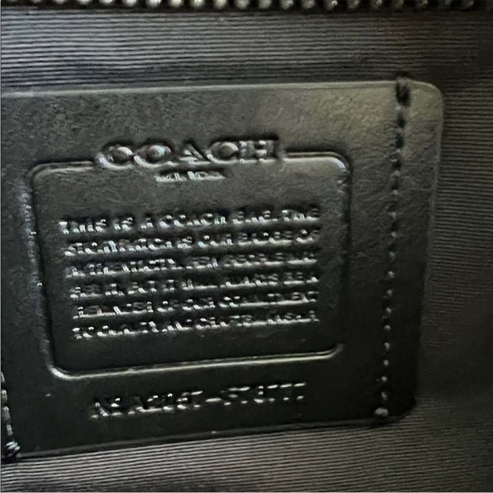 Coach Black and Gray Men's Belt Bag - Picture 3 of 5